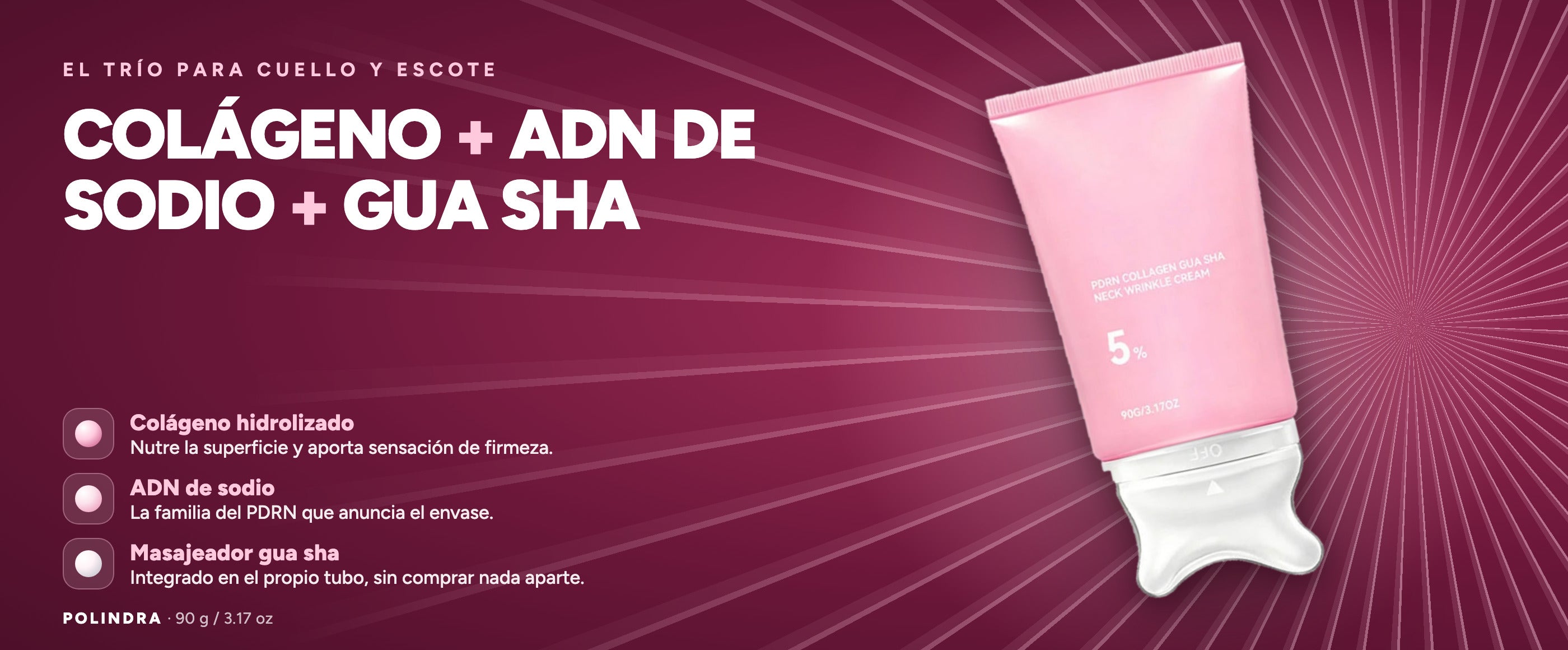 Colágeno hidrolizado, tono más parejo y textura ligera